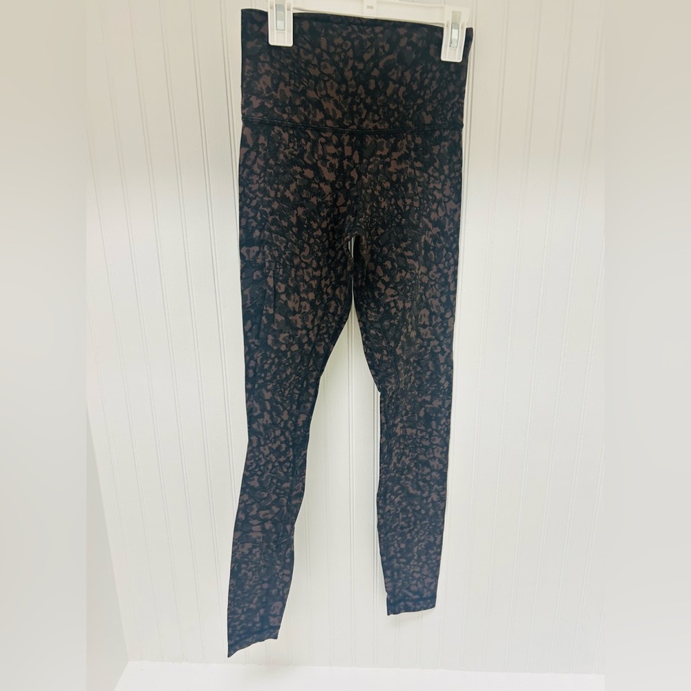 SOLD!!! Lululemon Leopard Print Leggings
